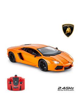 Lamborghini Aventador 1:14 Remote Control Car - Orange