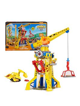  Barkyard Crane Tower Playset With Kinetic Sand