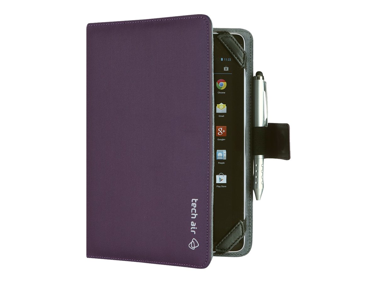 Tech Air TechAir 7-inch Universal Tablet Folio Case Jaquard - Purple - TAXUT011