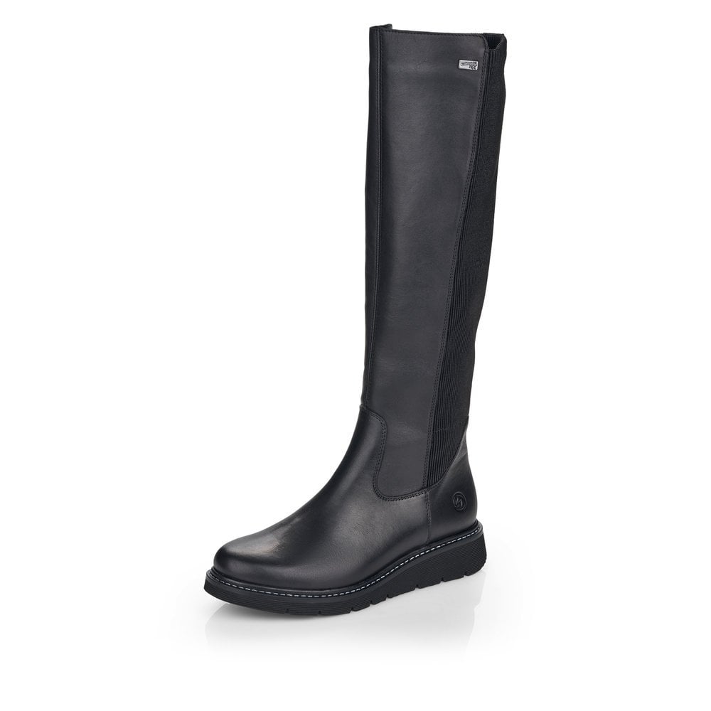 Remonte Bond Womens Knee High Boots Colour: Black, Size: 6.5 / 40