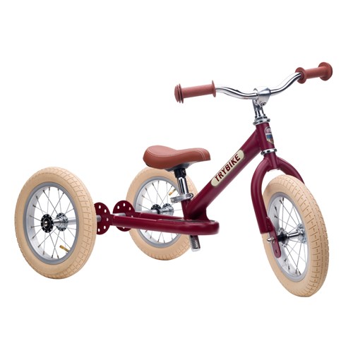  2-in-1 Balance Trike/Bike - Matte - Vintage Red