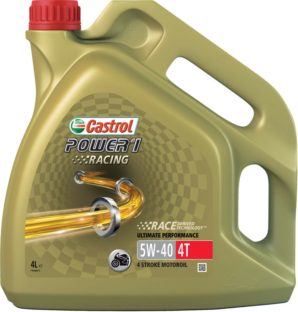  Power1 Racing 4T 5W-40 Motor Oil 4 Liters