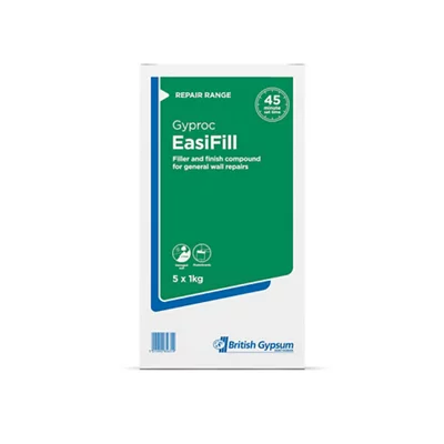 Gyproc Easi-Filler - 5X 1Kg