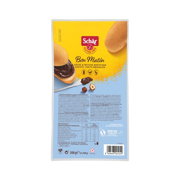 Schar Schär Gluten Free Sweet Brioche Rolls 4 x 50g (200g)