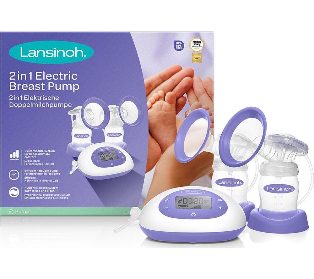 Lansinoh 2-in-1 Double Electric Breast Pump