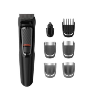 Philips MG3720/3 Series 3000 Multigroom Electric Shaver, Black