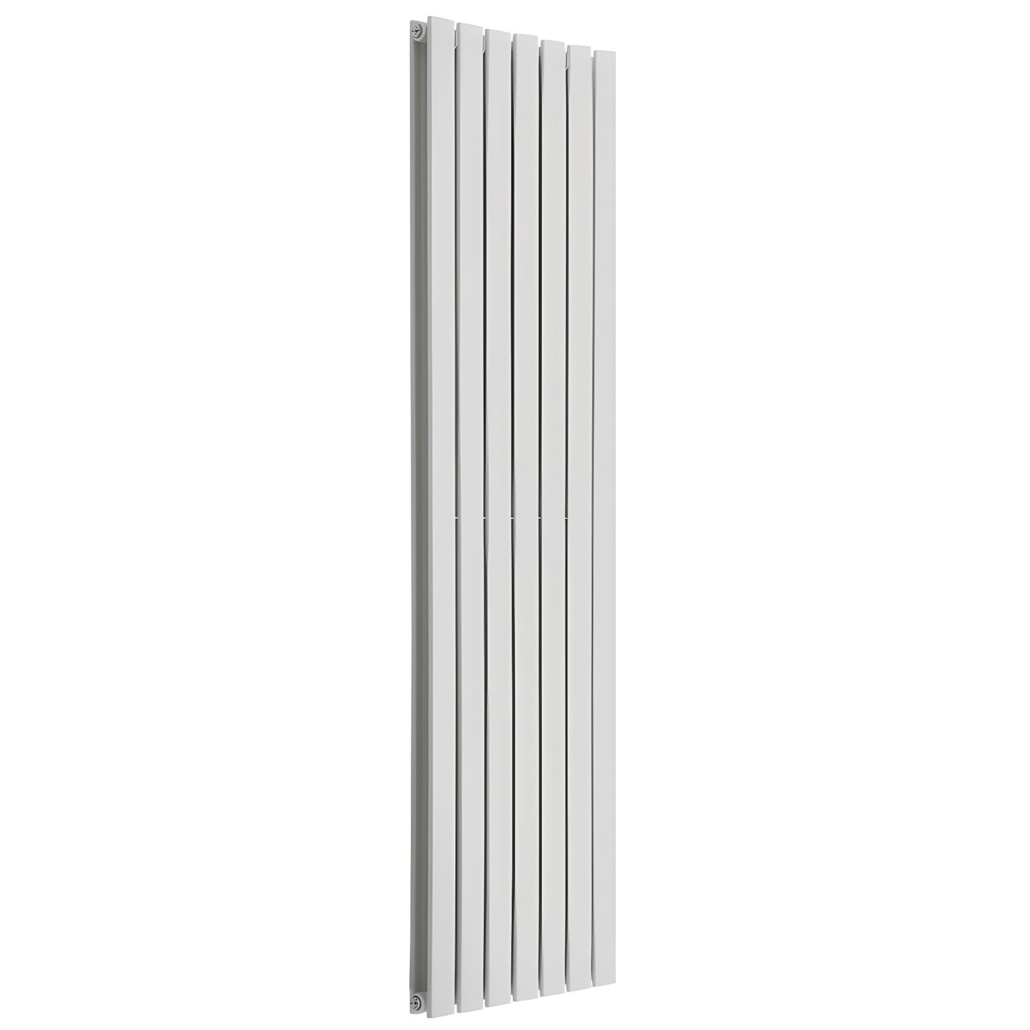 HudsonReed Sterling Arlie - White Vertical Flat Panel Designer Radiator - 1750mm x 490mm (Double Panel)