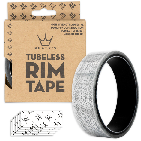 Peaty's RimJob Rim Tape - Clear / 35mm x 9M