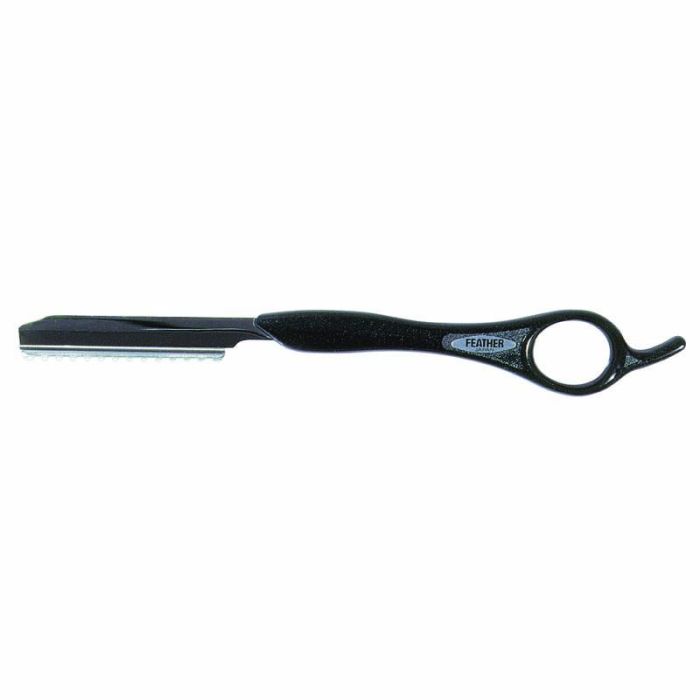 FEATHER Styling Razor Black (without box of blades)
