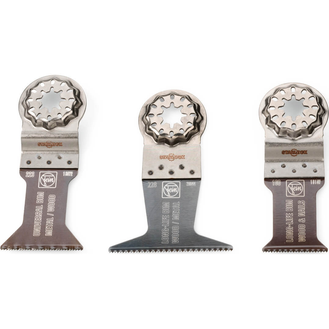 Fein E-Cut Starlock Wood & Metal Combo Set (Pkt 3)