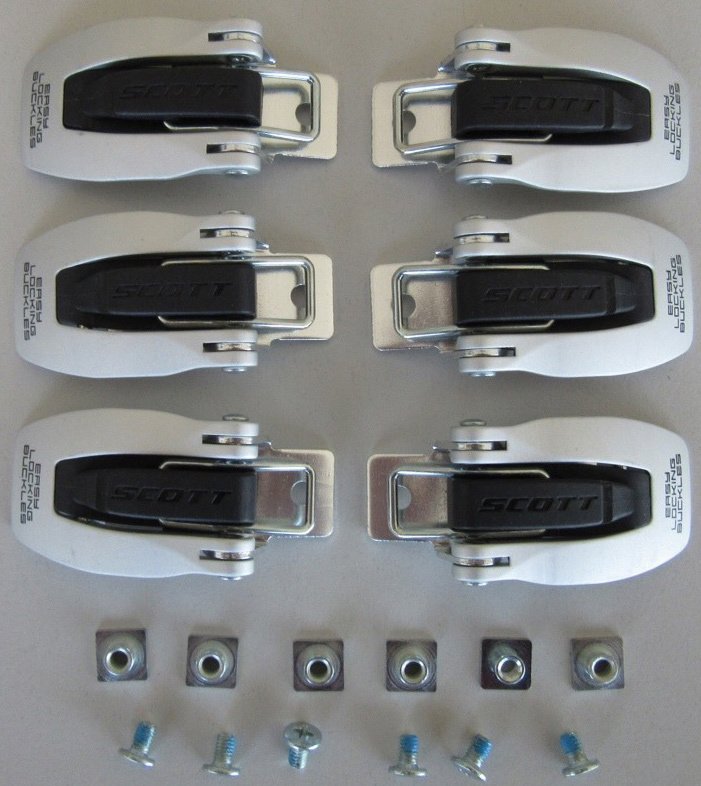 Scott 550 Motocross Buckle, white, white, Size One Size