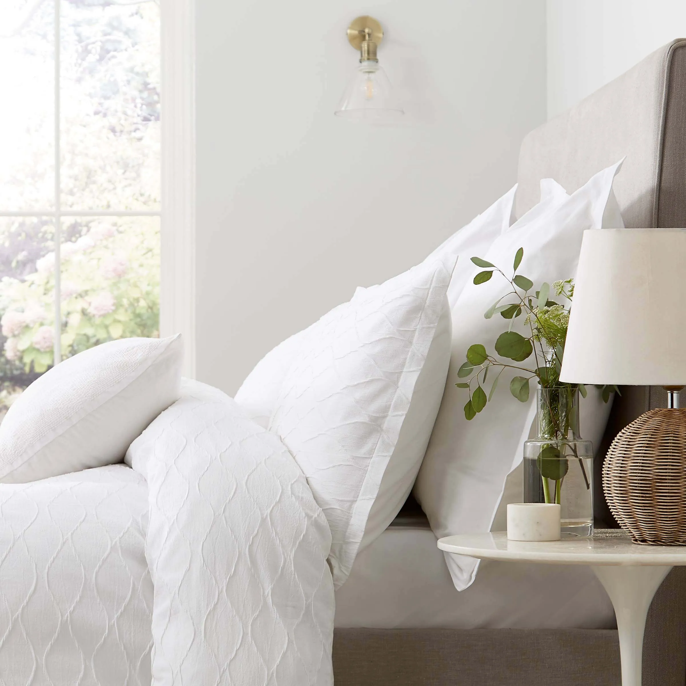 Murmur Frida Single Duvet Cover, White