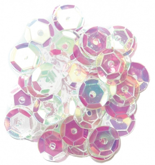 Craft Factory The Craft Factory 8mm Cup Sequins - TRANSPARENT