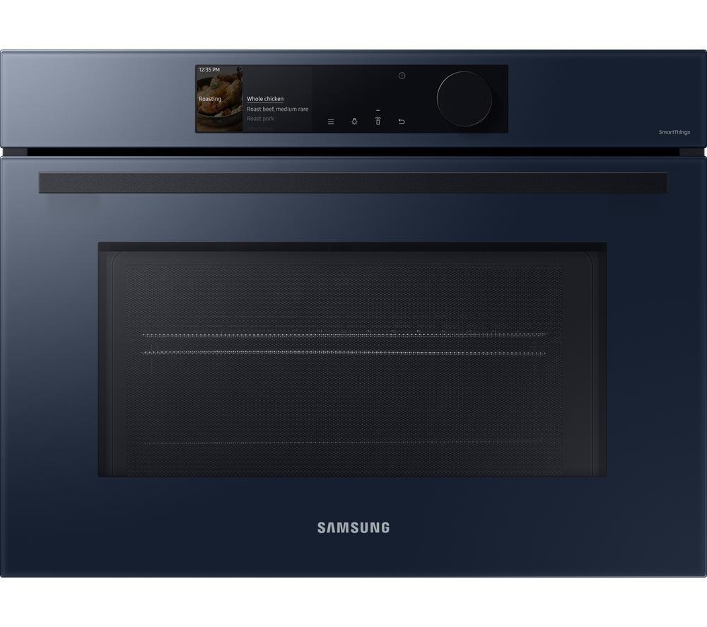 Samsung Series 6 Bespoke NQ5B6753CAN Built In Compact Electric Single Oven with Microwave Function - Navy