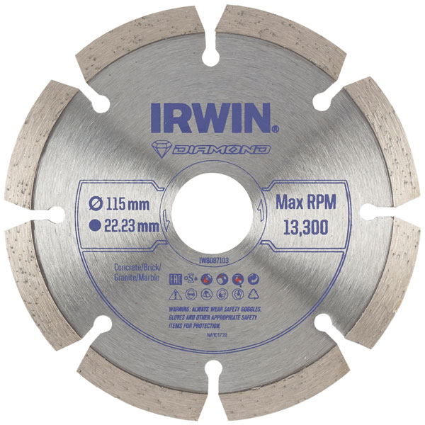  IW8087106 Segmented Diamond Blade 230 x 22.23mm