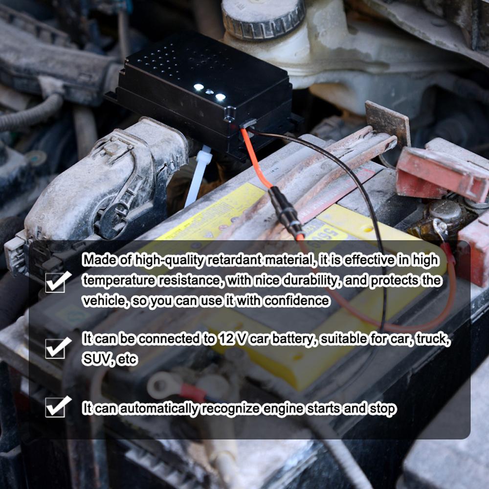 ZEBLAZE Car Under Hood Animal Repeller Rodent Rat Repellent Mice Repeller Deterrent Device with LED Strobe