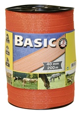 Corral Fencing Products | Corral Basic Fencing Tape 200m Colour Orange Size 200m x 20mm