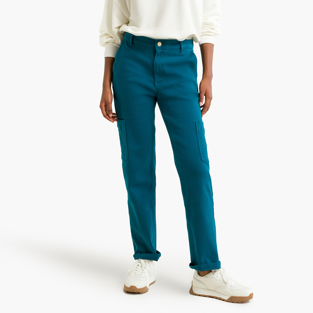 Vila Cotton Cargo Trousers