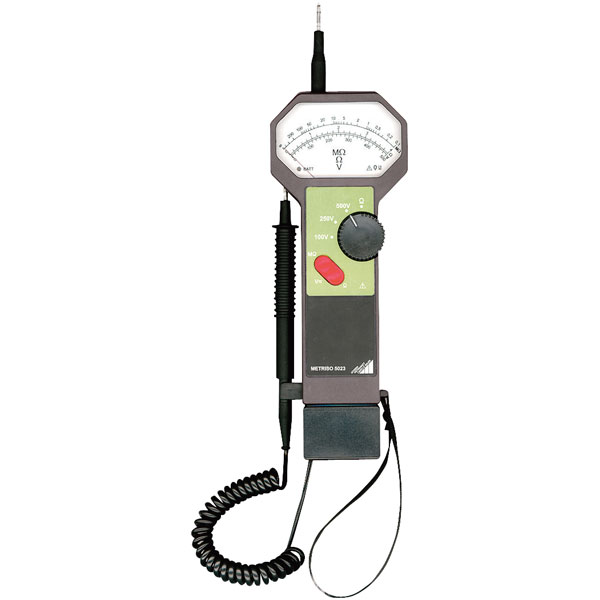 Gossen Metrawatt METRISO 5024 Insulation Tester, 100V Min, 500V Max, 400MΩ Max, CAT II 600V