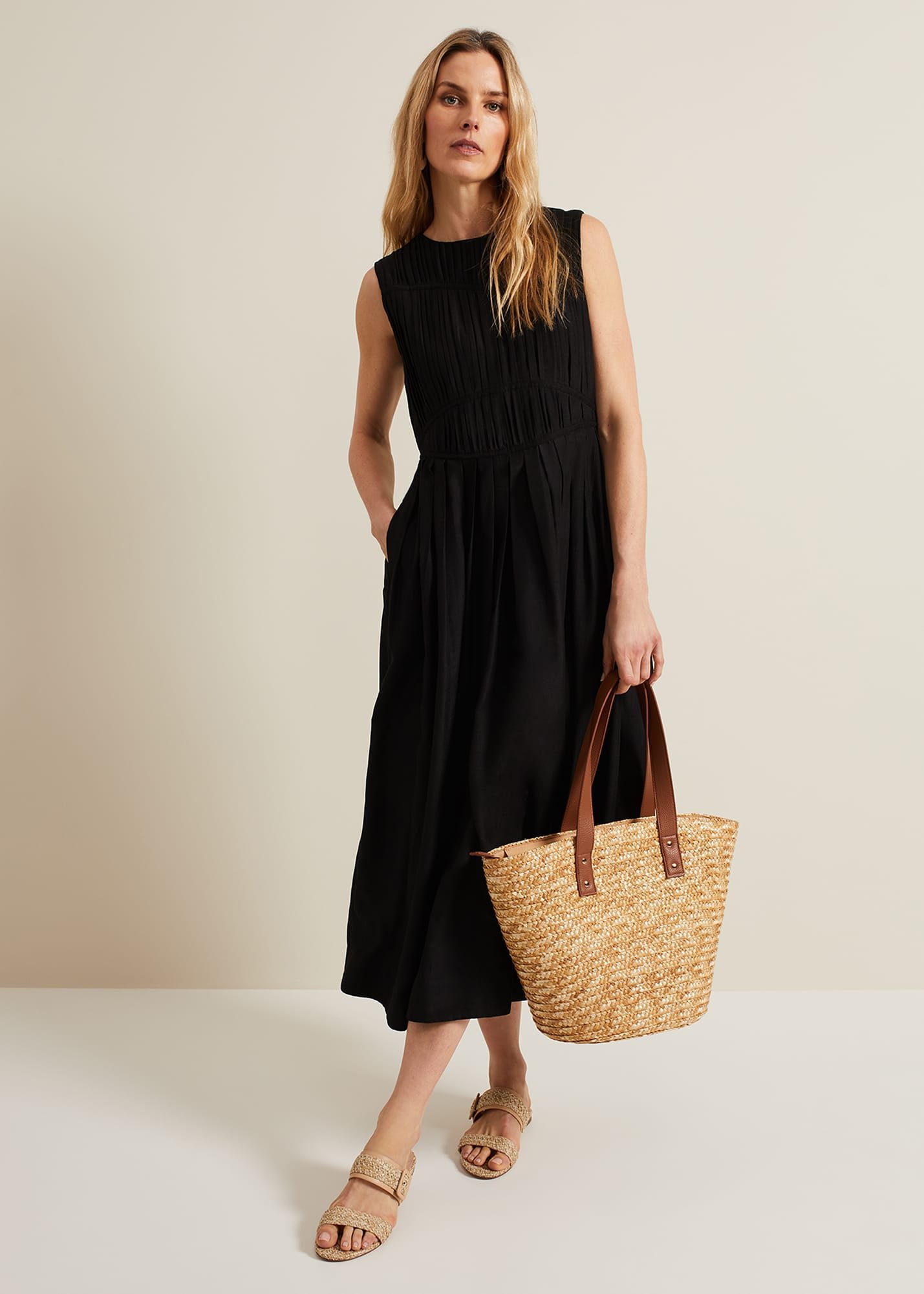  Women's Nala Black Bodice Mini Dress