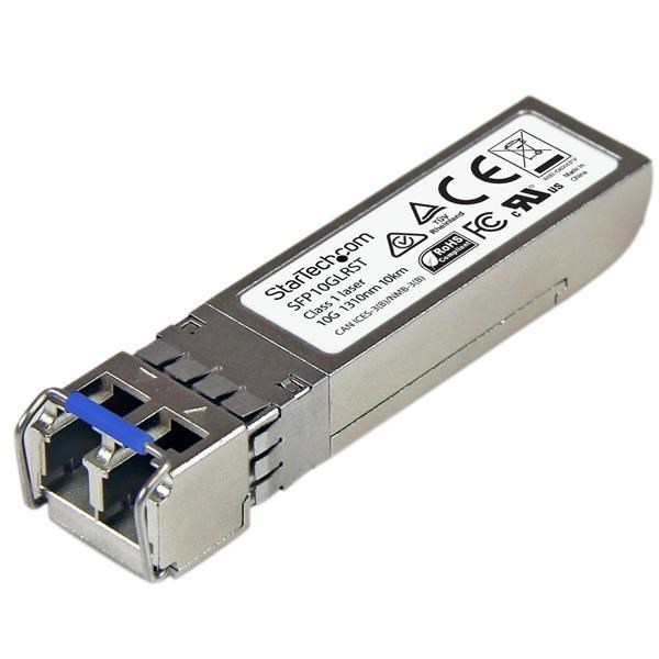 StarTech .com Cisco SFP-10G-LR Compatible SFP+ Module - 10GBASE-LR - 10GbE Single Mode Fiber SMF Optic Transceiver - 10GE Gigabit Ethernet SFP+ - LC 10km - 1310nm - DDM Cisco Firepower ASR9000 C9300