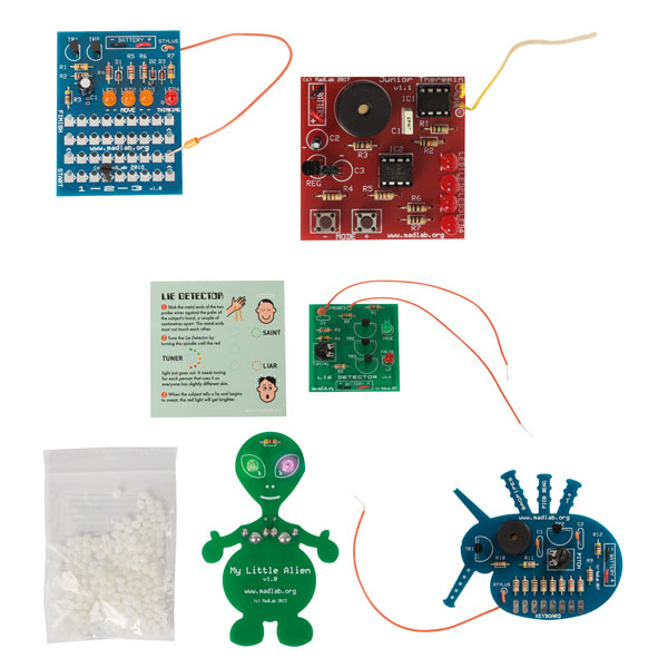 Whadda WSG106 Madlab Electronic Kit - Lie Detector