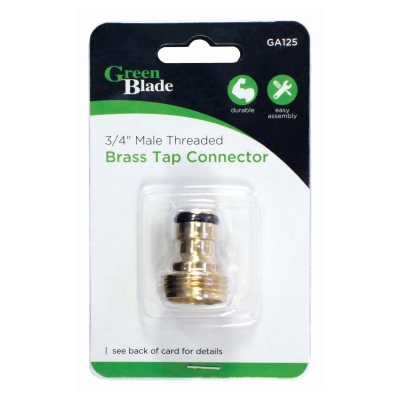 Green Blade 3/4" Male Threaded Brass Tap Connector