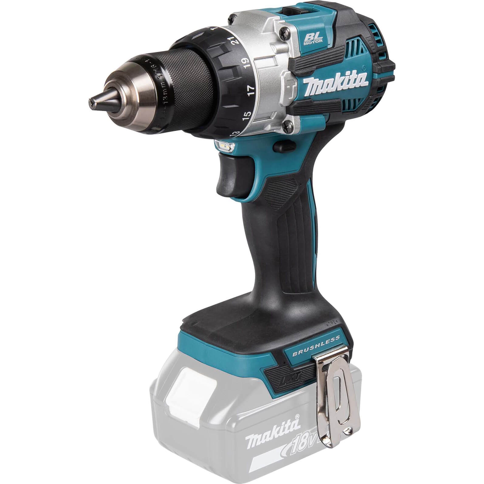 Makita Dhp489 18v Lxt Cordless Brushless Combi Drill No Batteries No Charger No Case