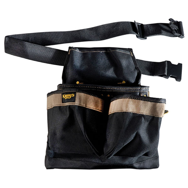 Kunys KUNAP1836 PK-1836 5 Pocket Framers Nail/Tool Pouch With Belt