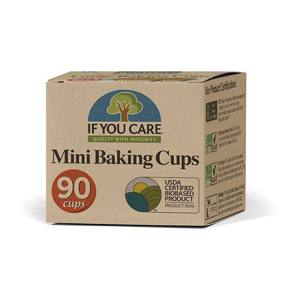 If You Care Compostable Unbleached Baking Cases - Mini
