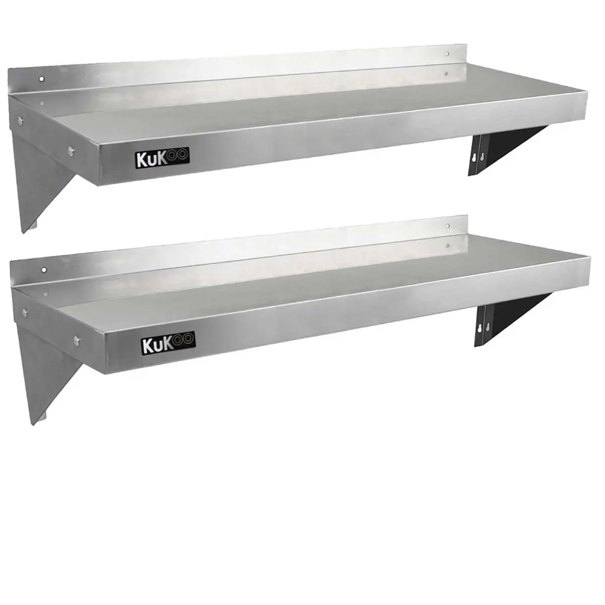 Kukoo Metal 2 Piece Bracket Shelf