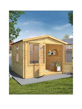 Mercia 3.3m X 3.0m Log Cabin