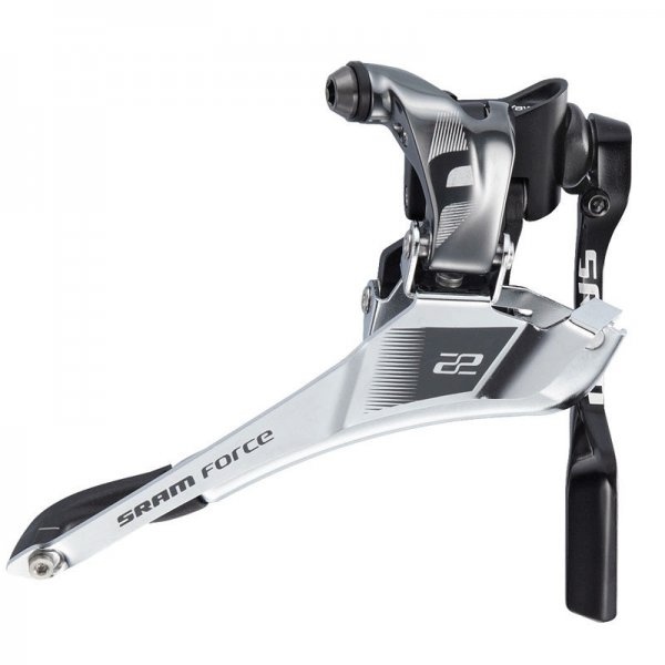 Sram Force 22 Front Derailleur - 11 Speed - Grey / 11 Speed