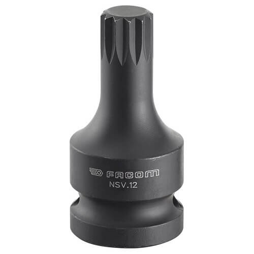 Facom 1/2" Drive XZN Impact Socket Bit 1/2" M18