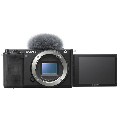 Sony ZV-E10 Mirrorless Vlogging Camera - Body Only, Black