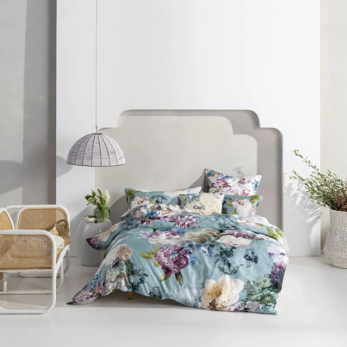 Linen House Lena Floral Duvet Cover Set|Size: Single