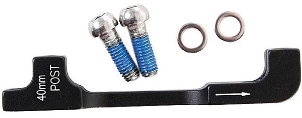 Avid Caliper Mounting Brackets - Black / 200mm Post Front or 180mm Post Rear