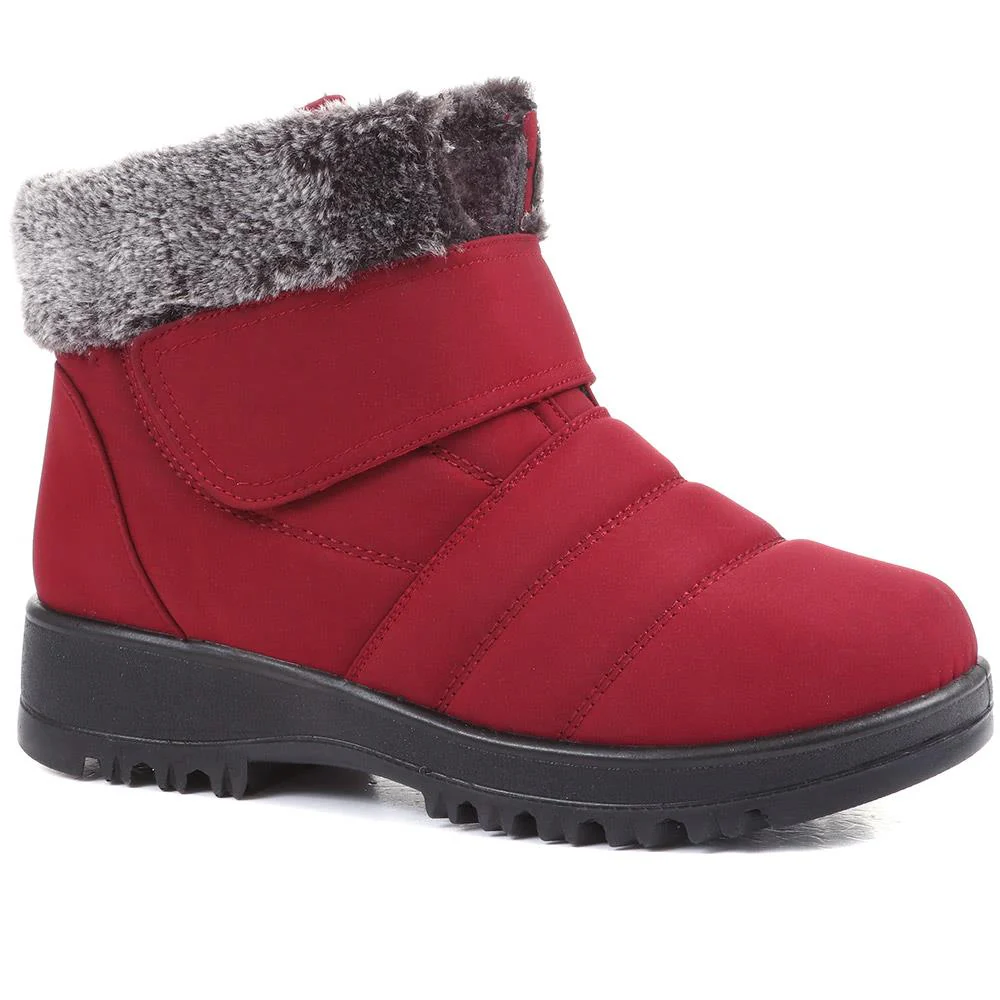Pavers Women's Weather Boots - ACADE36001 / 323 022 - Red 7