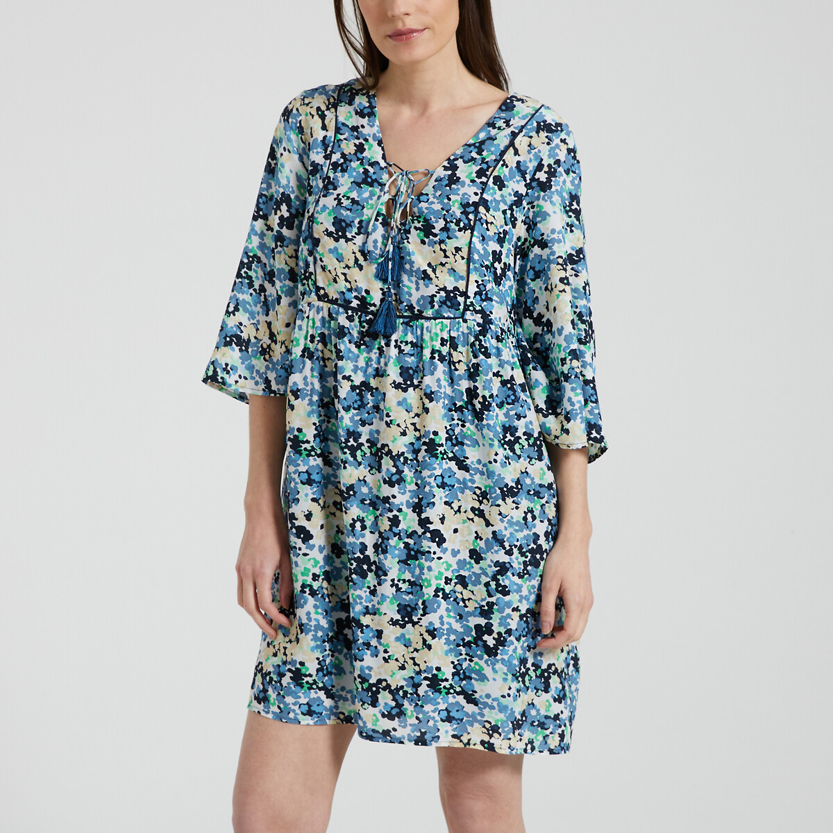 Pepe Jeans Floral Full Mini Dress