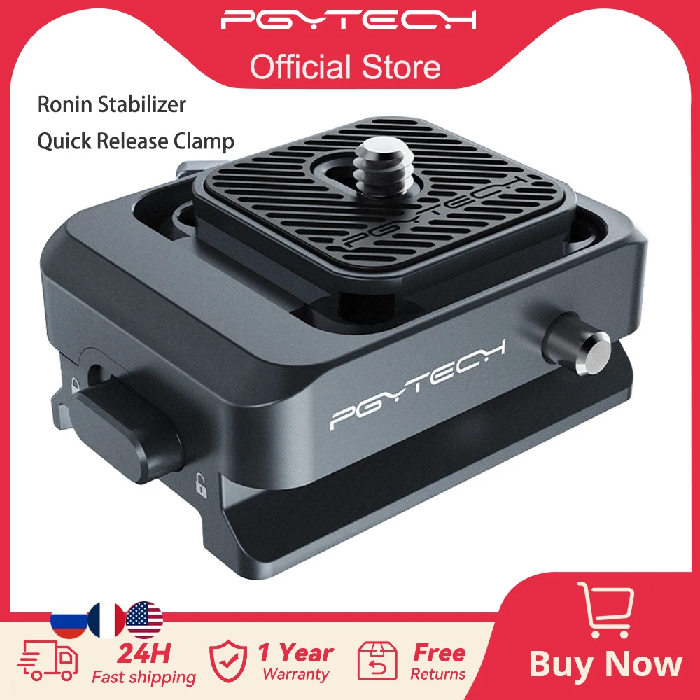 PGYTECH Snaplock Quick Release System Clamp For Dji Ronin Stabilizer Mini Camera For Dji Rs3