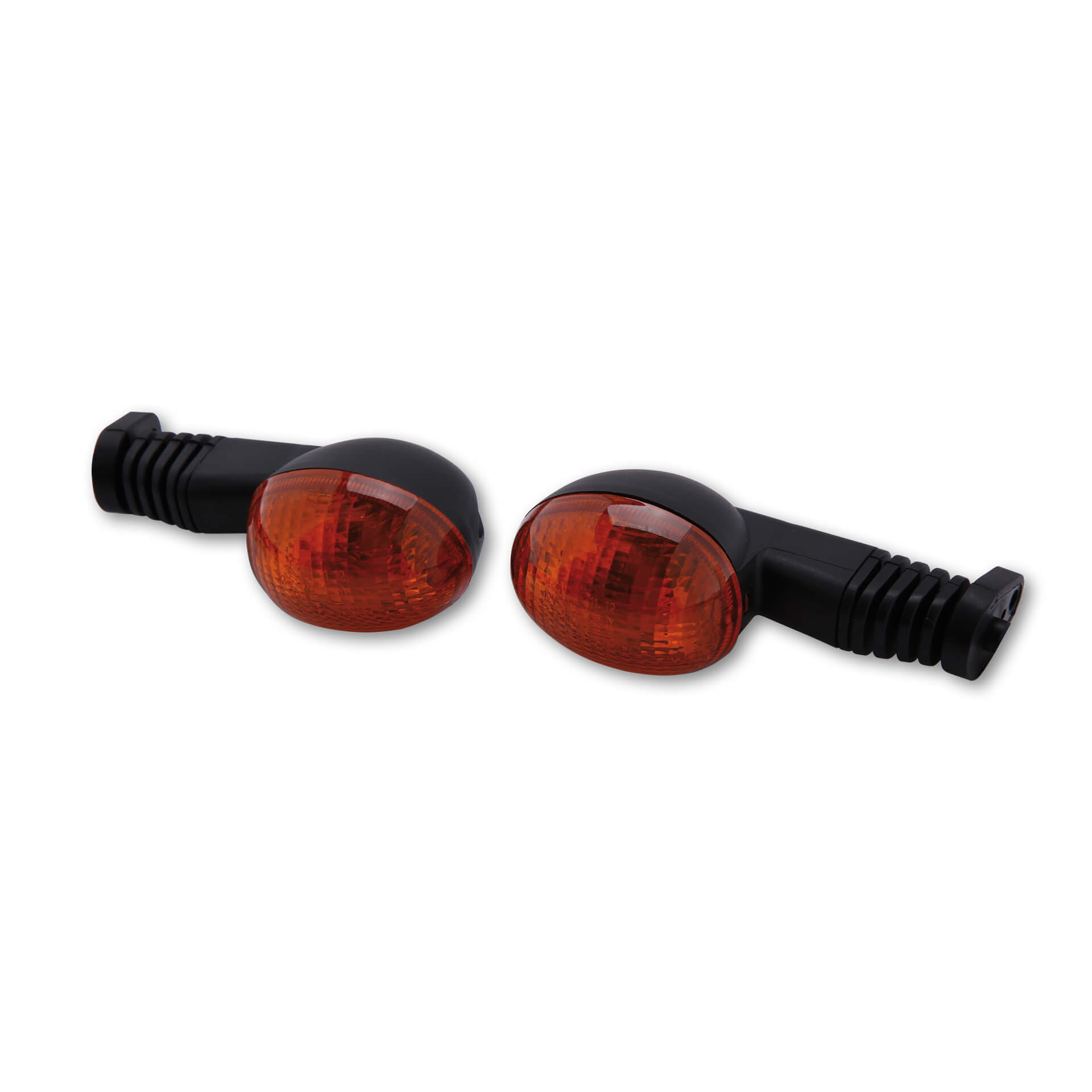 Mini indicators, oval, black, black
