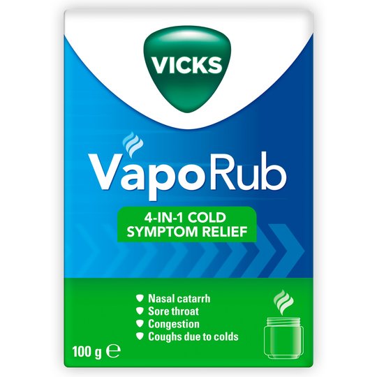 Vicks VapoRub Cold Remedy Jar 100g