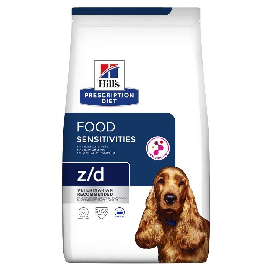 Hill's Prescription Diet z/d Food Sensitivities Dry Dog Food Original, 3kg - Original - Paws