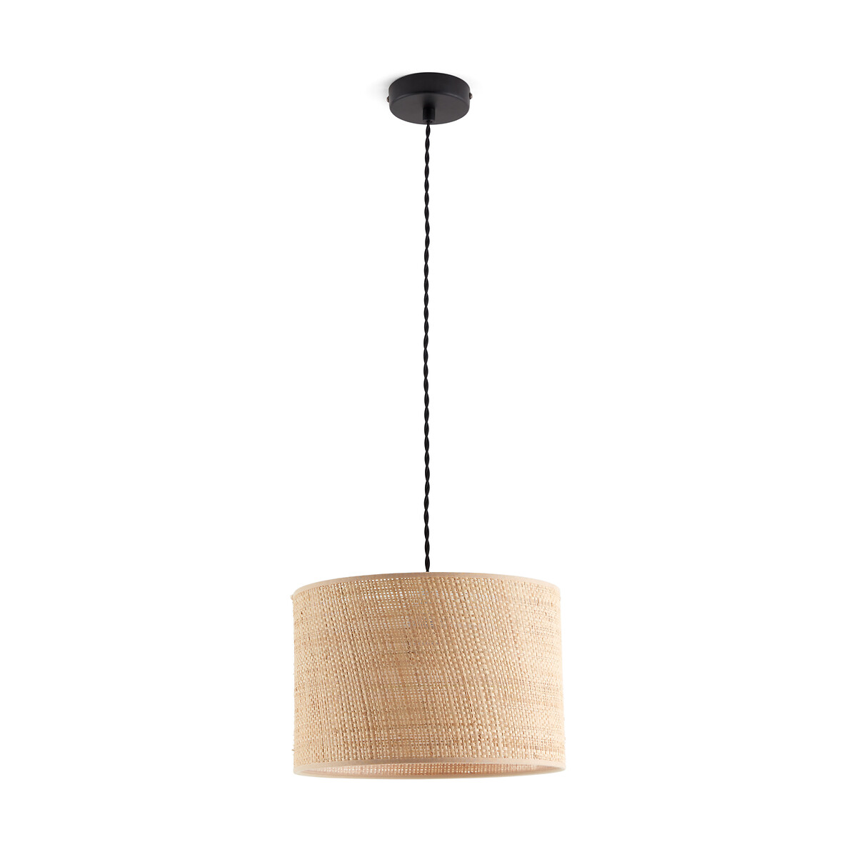 La Redoute Interieurs Dolkie 30cm Diameter Raffia Ceiling Lampshade by La Redoute