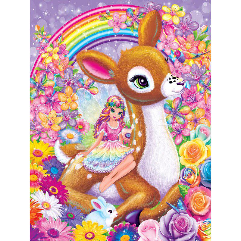 Fiyo 5d Diy Diamond Painting Crystal Deer Diamond Painting Sale Diamond Painting 20X30CM