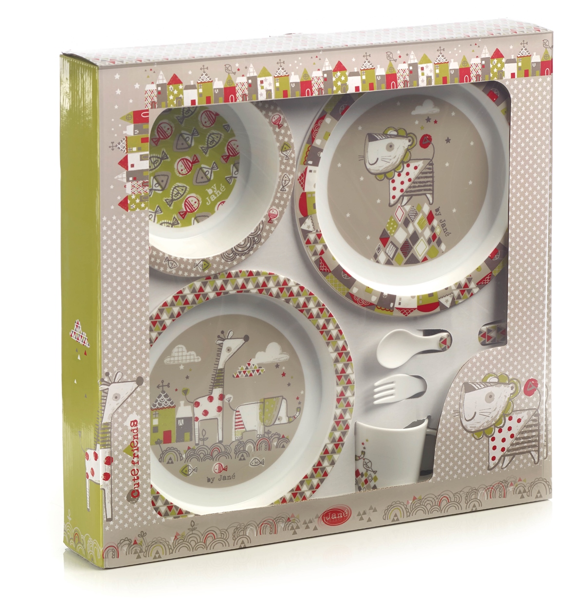 Jane Set Vajilla Microondas Patrones surtidos 6 Piezas