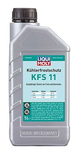 Liqui Moly 21149 KFS 11 Antifreeze 1L Frost Corrosion Protection