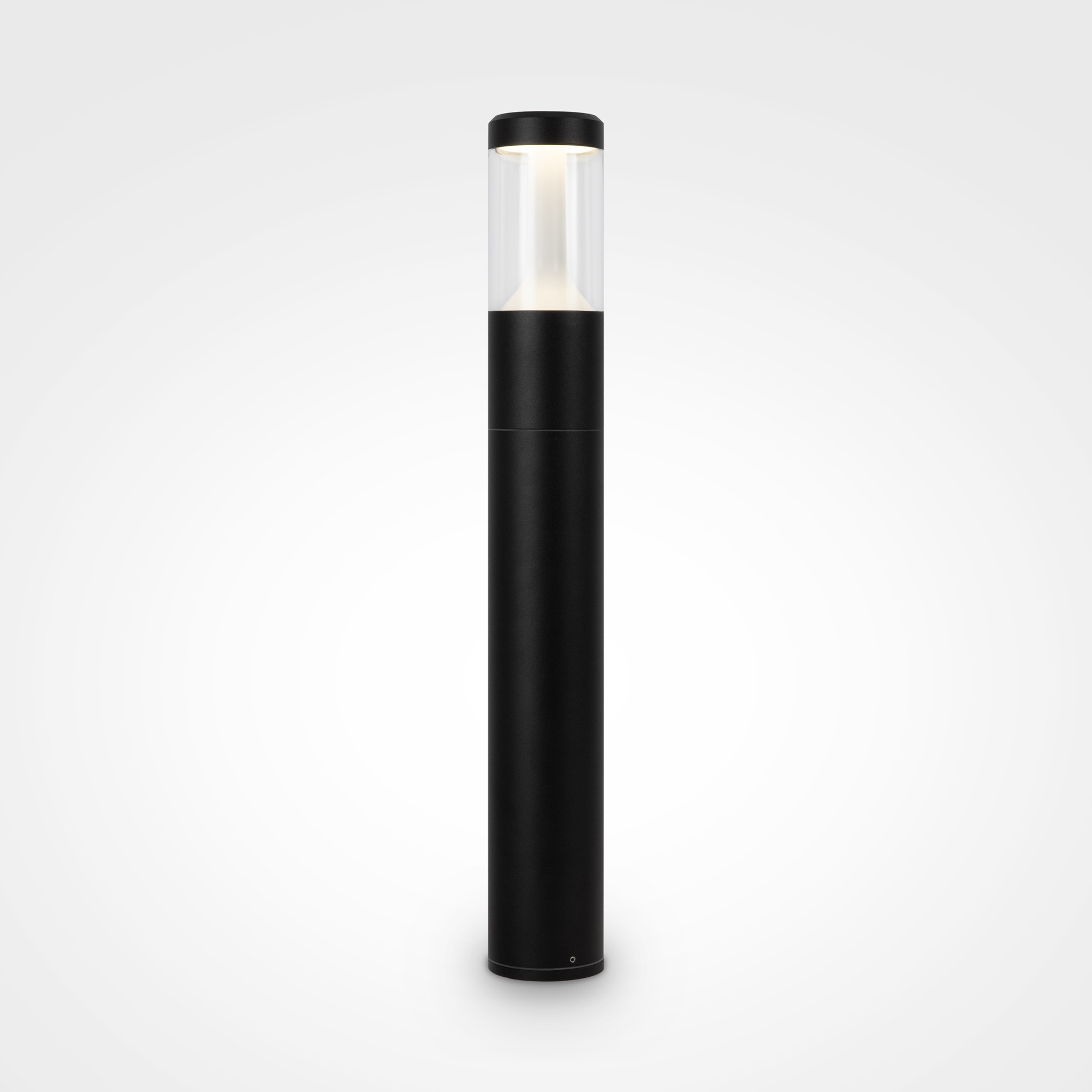 Maytoni Lighting Maytoni Koln Outdoor Bollard Black, 65cm 4000K IP54