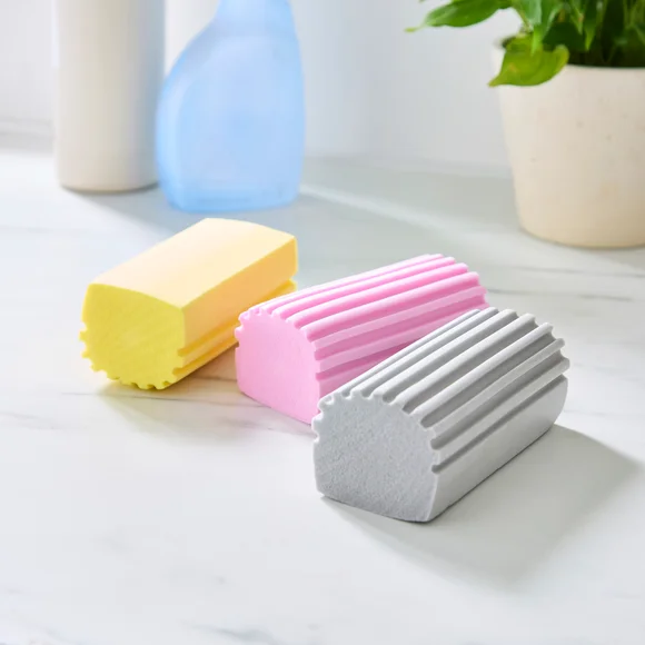 Dunelm Pack of 3 Ribbed Dusters