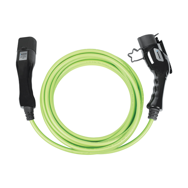 Citroen BLAUPUNKT 100340 EV Charging Type 1 Vehicle Charging Cable - Green, Green
